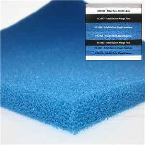 Coarse Foam Blue 50X50x3cm