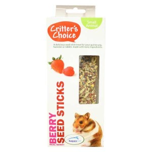 Critters Choice Seed Sticks BERRY 100g