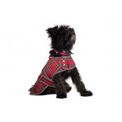 Ancol Highland Tartan Coat Red Large 50cm