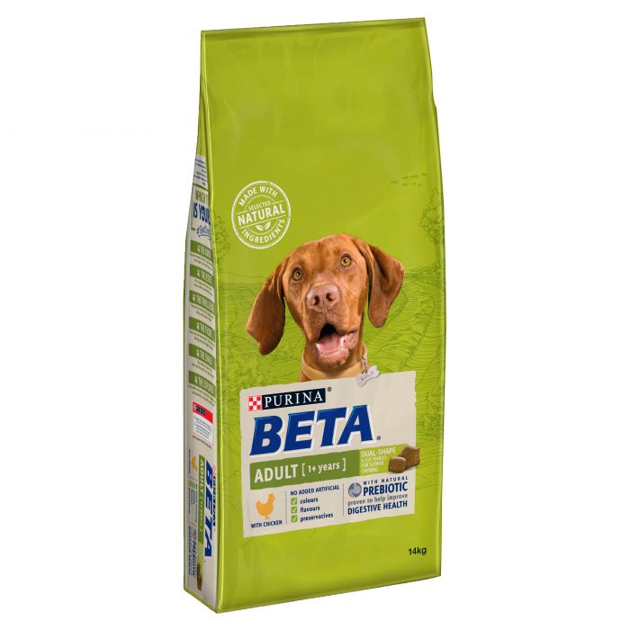 Beta chicken shop dog food