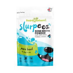 SuperNature Slurpeez Bone Broth Powder Beef, 60g