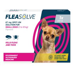 Fleasolve Spot On Flea Treatment - Small Dog