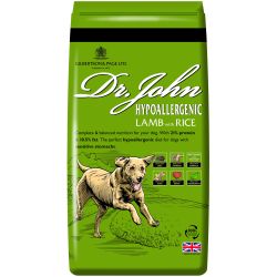 Dr John Hypoallergenic Lamb & Rice, 12.5kg