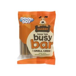 Good Boy Keep Um Busy Bar Small Chews Chicken, 4pk