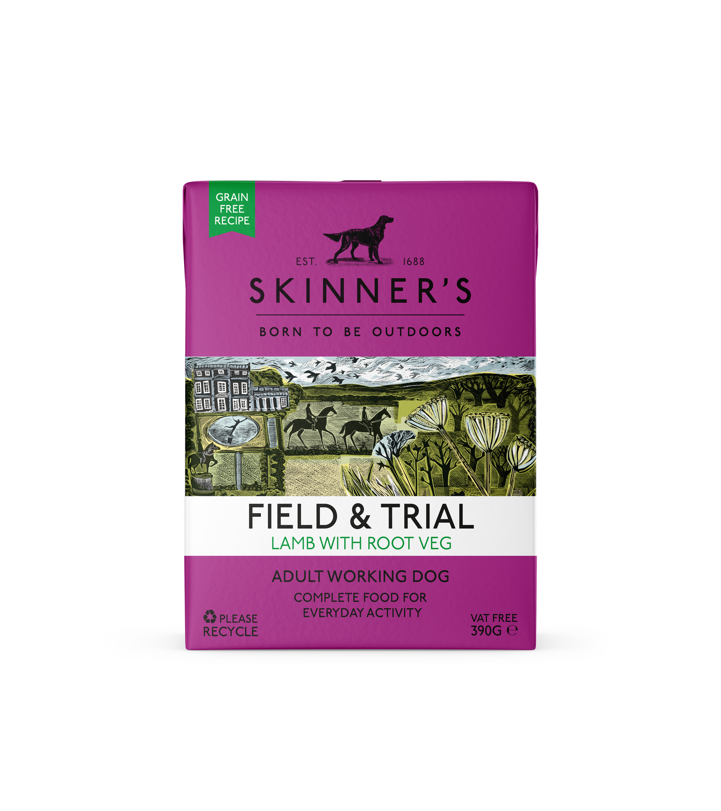 Skinners Field & Trial Lamb with Root Veg 390g