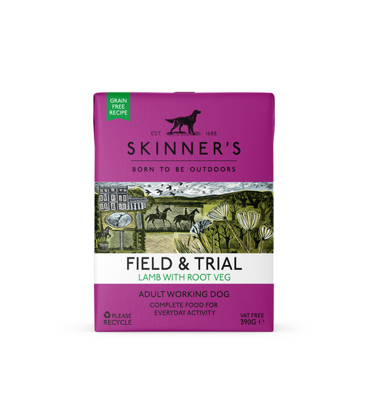 Skinners Field & Trial Lamb with Root Veg 390g