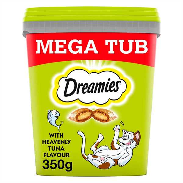 Dreamies Mega Pack Tuna Adult Cat Treat 350g