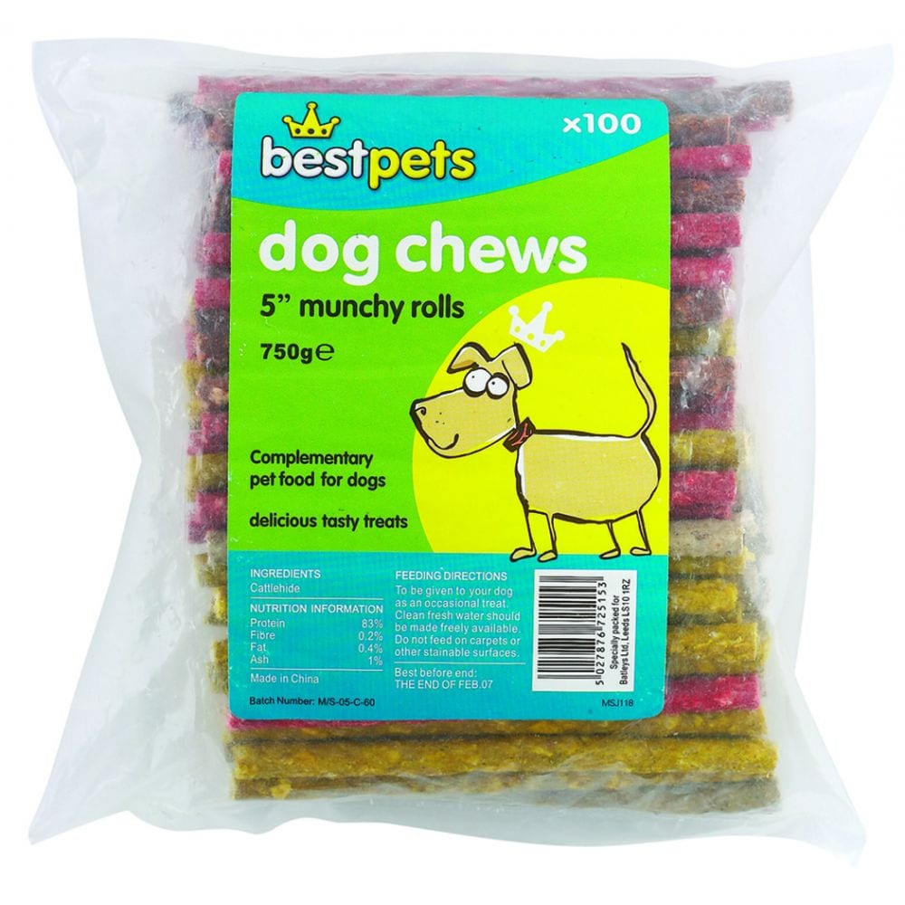 Bestpets Rolls Assorted 5"  100 Pieces