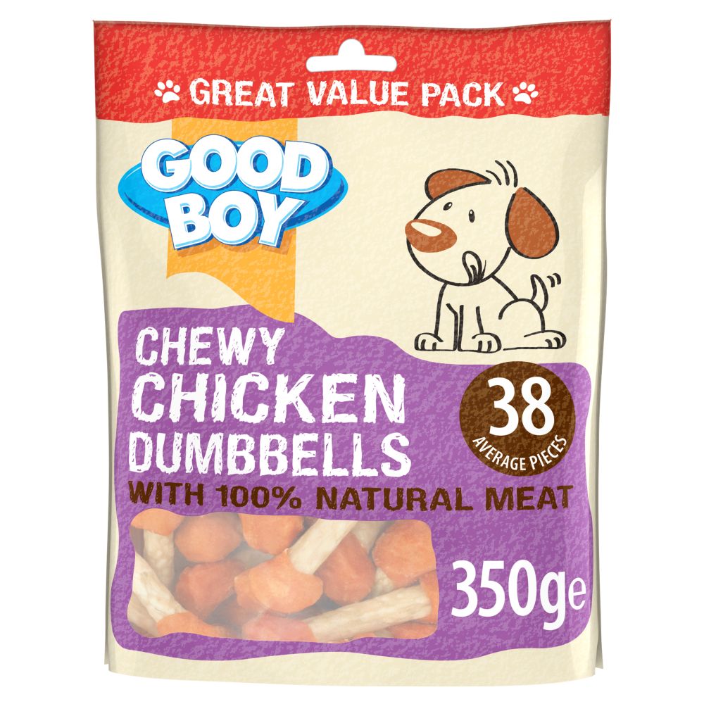 Good Boy Chewy Chicken Dumbbells 350g