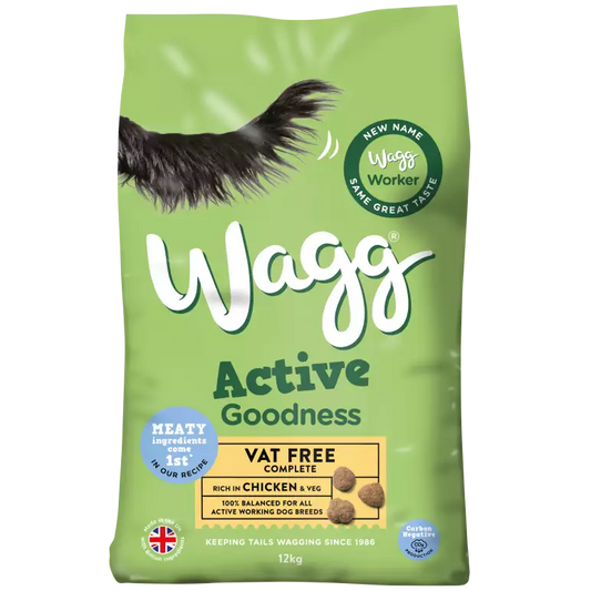 Wagg Active Goodness Chicken & Veg 12kg