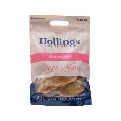 Hollings Cows Ears Dog Treats, 10pk