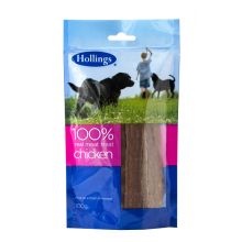 Hollings Real Training Treat Strips Chicken 100g