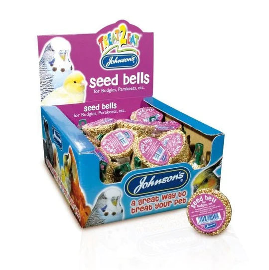 Johnson's Budgie Seed Bell - Single