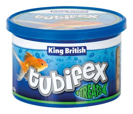 King British Tubifex Fish Treat 10g