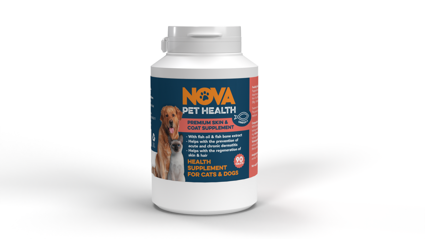 Nova Premium Skin & Coat Supplement