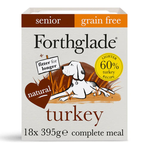 Forthglade Complete Grain Free Senior Turkey 395g