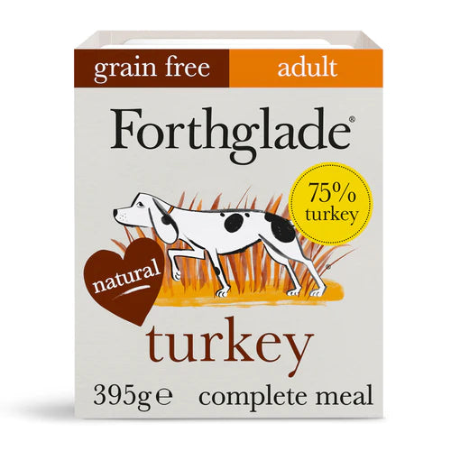 Forthglade Complete Grain free Adult Turkey & Veg 395g