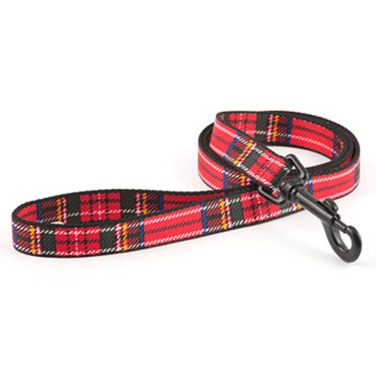 Ancol Lead Tartan Red, 1.9x100cm