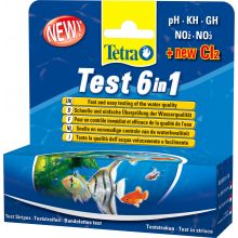 Tetra Test 6 in 1 Aquarium Test Strips 25 tests