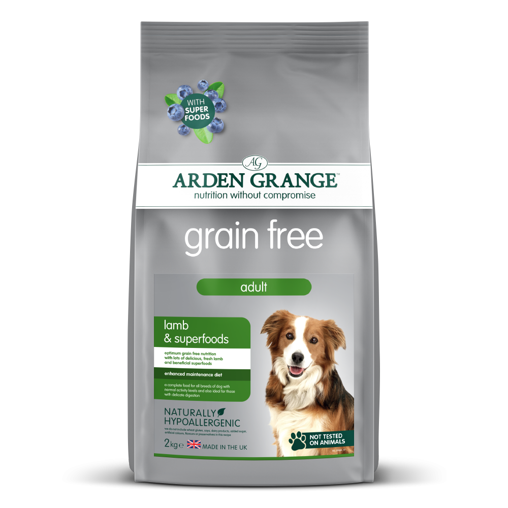 Arden Grange Adult Dog Grain free Lamb & Superfoods 2kg