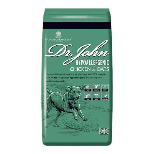 Dr John Hypoallergenic Chicken with Oats 4kg