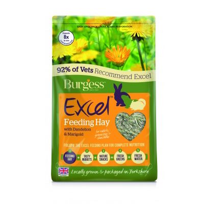 Burgess Excel Feeding Hay with Dandelion & Marigold 1kg