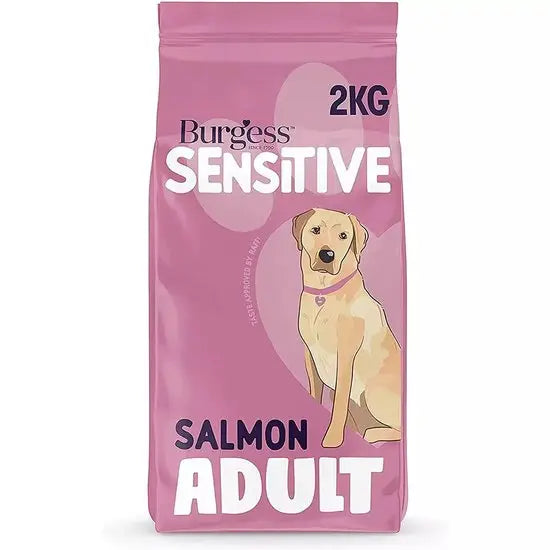 Burgess Sensitive Adult Dog Salmon 12.5kg