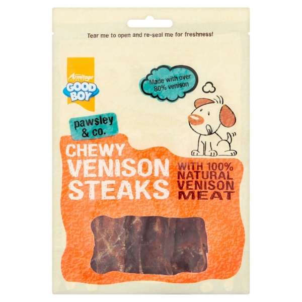 Good Boy Chewy Venison Steak 80g