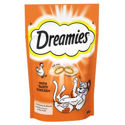 Dreamies Cat Treats with Chicken 60g