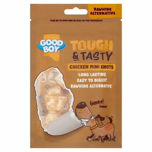 Good Boy Tough & Tasty Mini Chicken Knot 5 Pack