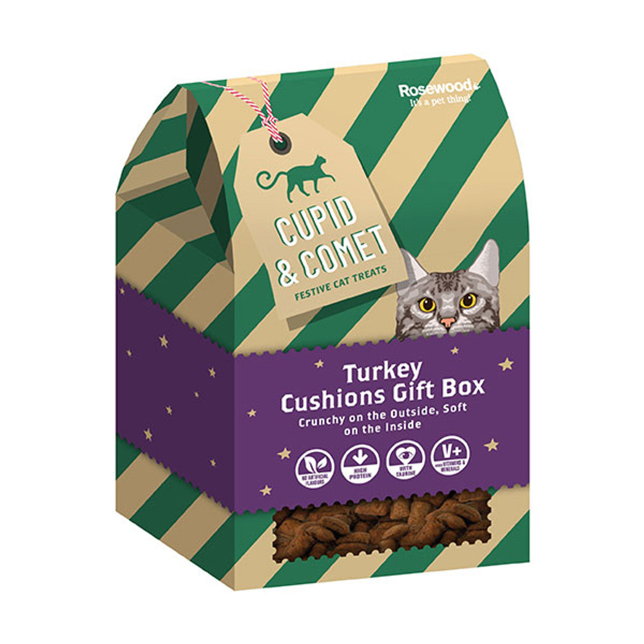 Turkey Cushions Cat Gift Box 180g