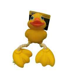 Bestpets Vinyl Rope Duck