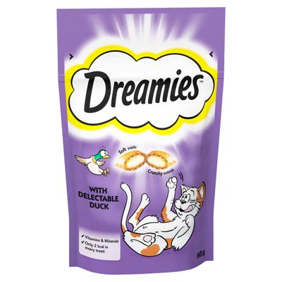 Dreamies Cat Treats with Duck 60g