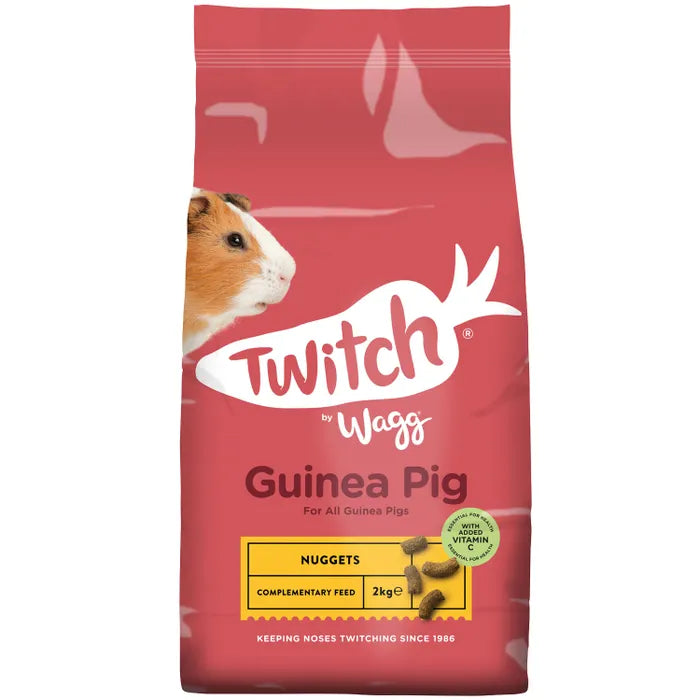 Wagg Twitch Guinea Pig Nuggets 2kg