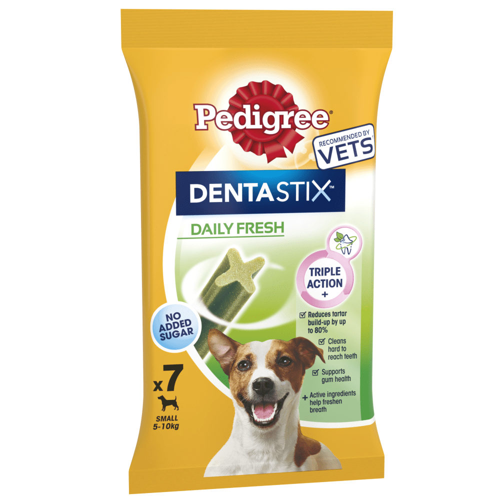 Pedigree Dentastix Fresh Daily Adult Small Dog Treats 7 Sticks