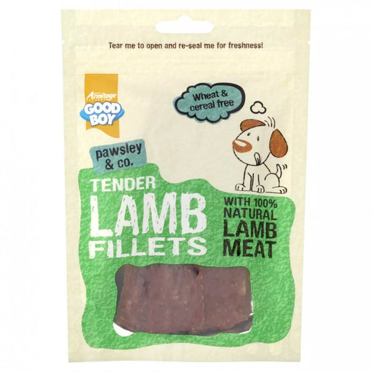 Good Boy Tender Lamb Fillets 80g