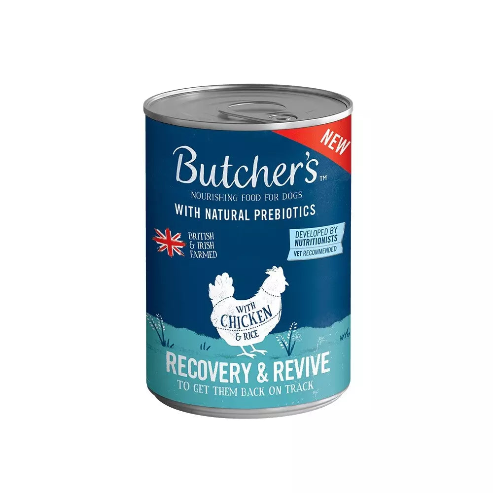 Butcher's Recovery & Revive Chicken 18 Pack x 390g Tins