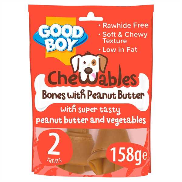 Good Boy Chewables Peanut Butter Bones, 2pk