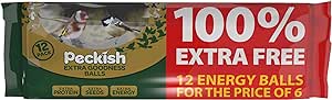 Peckish Extra Goodness Energy Balls 6 Pack +6 Free