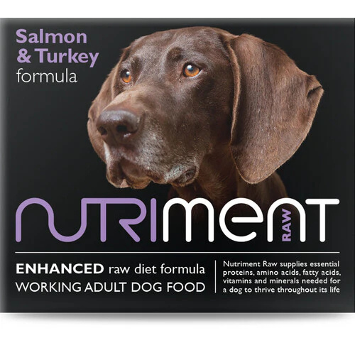 Nutriment Dog Adult Salmon & Turkey Formula 500g - Frozen