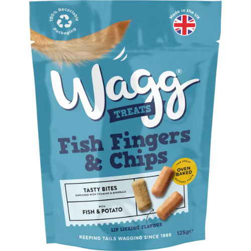 Wagg Fish Finger Treats 125g