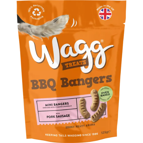 Wagg BBQ Bangers 125g