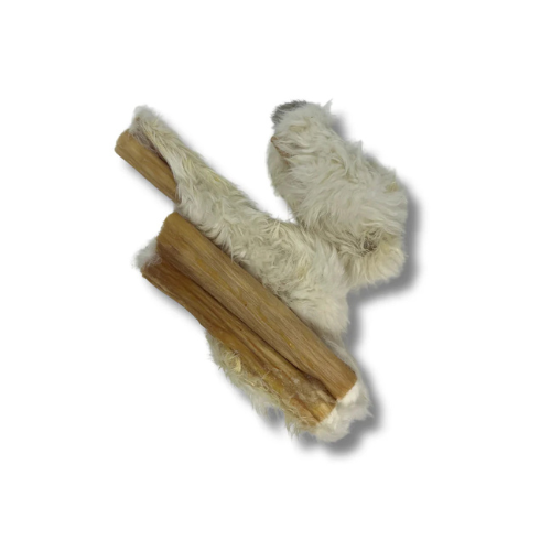 Hairy Rabbit Skin (approx 15cm) - Single