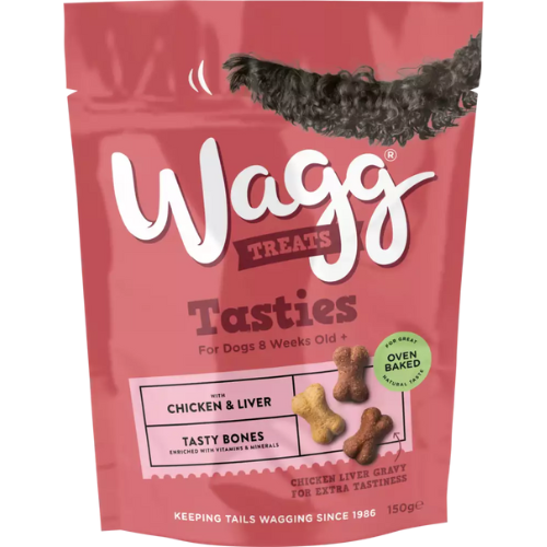 Wagg Tasties Treat Bones Chicken 125g