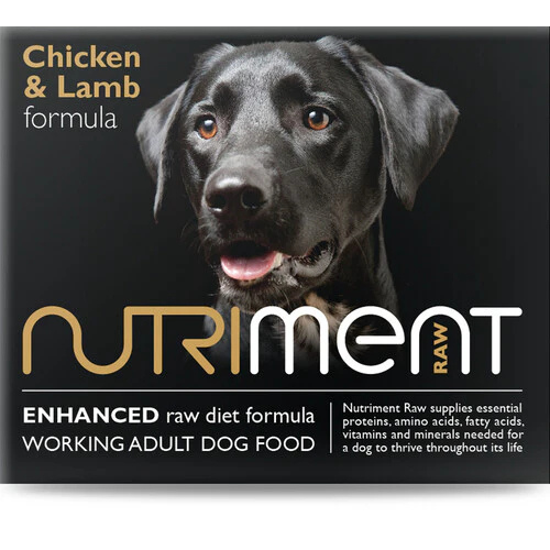 Nutriment Dog Adult Chicken & Lamb Formula 500g - Frozen