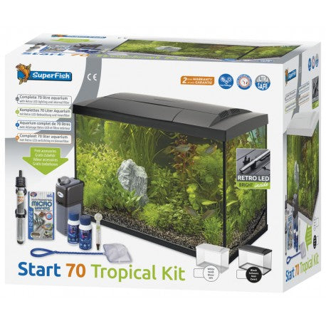 Superfish Start 70 Tropical Kit Black