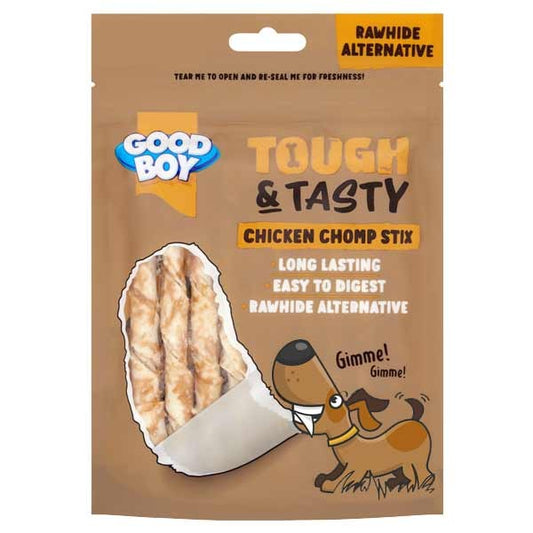 Good Boy Tough & Tasty Chicken Chomp Stick 10 Pack