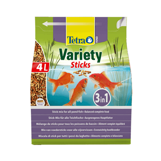 Tetra Pond Variety Sticks, 4ltr/600g