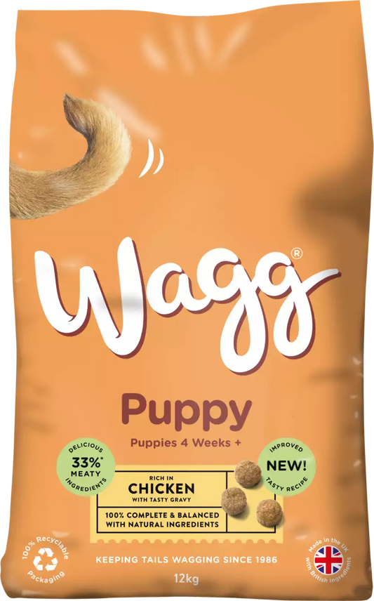 Wagg Puppy Chicken & Gravy 12kg