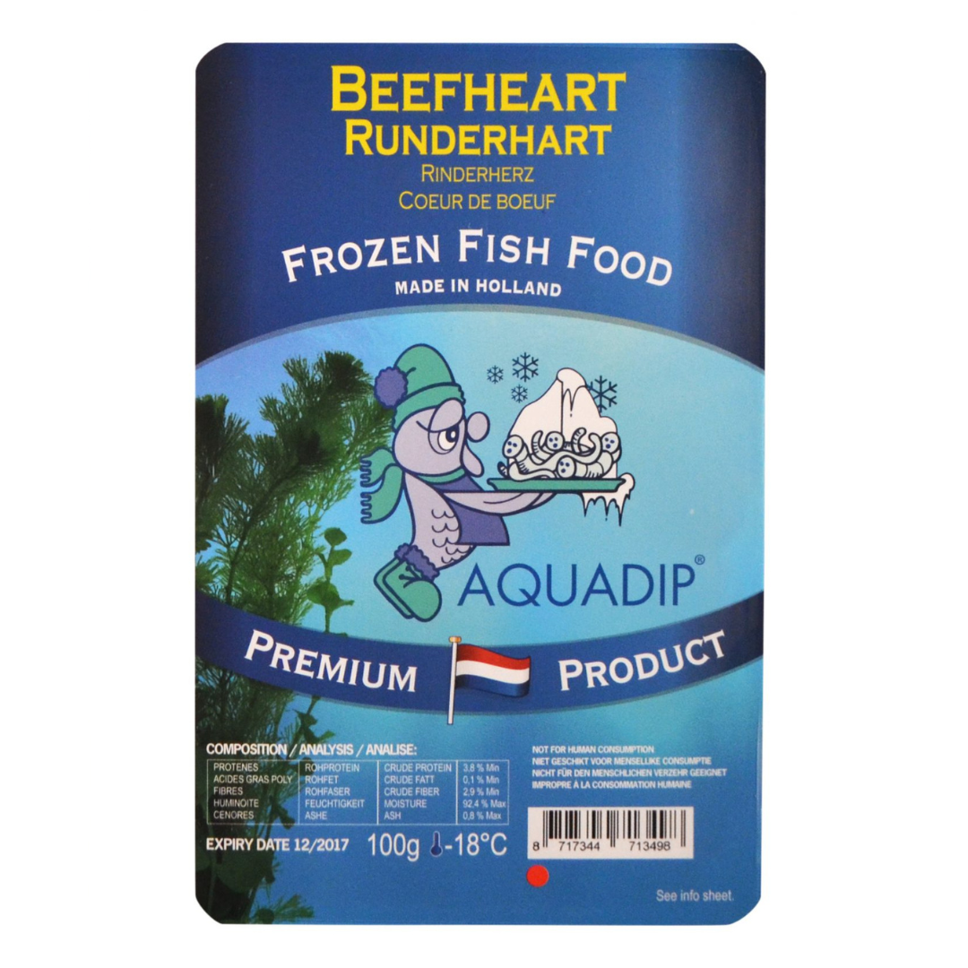 Beef Heart Frozen Food 100g Blister Pack